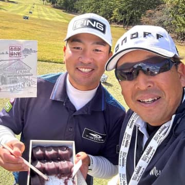 初コンビの森山友貴プロ、初日棄権の顛末…「おかしいな」と思ったのは6番パー3でした【プロキャディー25年 梅ちゃんのツアー漫遊記】#47