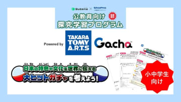 日本の魅力をカプセルトイで表現、小中学生向け探究教材を無償提供