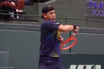 内田海智 シード勢撃破で8強入り。準々決勝で島袋将と激突[兵庫ノアチャレンジャー]