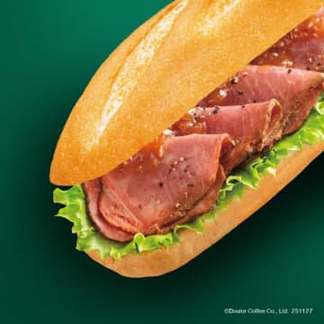 冬の贅沢♡ドトールで楽しむトリュフ香るローストビーフサンド！