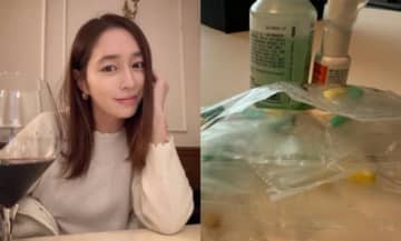 女優イ・ミンジョン、どれほどツラいのか…薬だらけの写真にファンの心配MAX