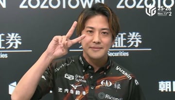 筋肉も喜んでいる！浅井堂岐、8戦振りのトップ　最下位に沈むチームに価値あるデイリーダブル「どこかできっかけが欲しいと思っていた」/麻雀・Mリーグ