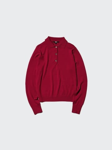 ユニクロで理想的な「赤ニット」見つけた！着回し優秀で冬コーデが華やぐ♡大人の一軍ニット5選