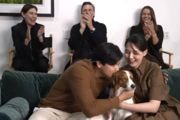 「可愛すぎる」大谷と真美子夫人が“お揃いコーデ”　気付いたファン指摘「デコピンと一緒だ」