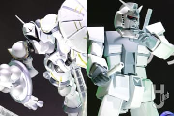 『機動戦士ガンダムGQuuuuuuX』より「エグザべ専用ギャン（ハクジ装備）」「ハイパー化ガンダム（GQ）」が展示！本日よりイベントで展示【TAMASHII NATION 2025 レポート】