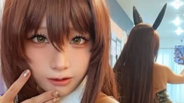 純米あやの「鏡越しの最強バニー」