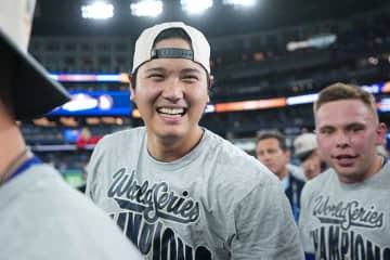 大谷翔平MVP受賞直後、真っ先に発したフレーズにLA地元民熱狂「我々ラティーノの仲間だ」