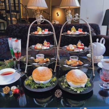 【ウェスティン大阪】あわてんぼうサンタと楽しむ素敵なクリスマスアフタヌーンティー