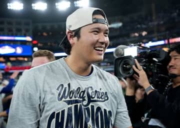 韓国紙も「神は、やはり神だった」と興奮！大谷翔平の3年連続“満票MVP”を祝福「文句なしの受賞」