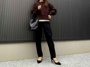 “裏起毛”だけどきれい見え！【ユニクロ】寒い冬の救世主♡「ウォームパンツ」