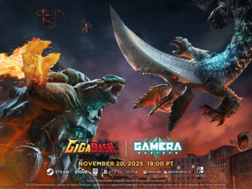ガメラvsゴジラvsウルトラマンが同じアリーナに！怪獣対戦アクション『GigaBash』DLC第7弾でガメラとギロン参戦決定
