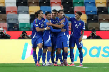 「ノルウェー相手に９得点は不可能」I組２位のイタリア、PO回避は非現実的。米大手が見解「18年、22年と同じ展開だ」【W杯欧州予選】