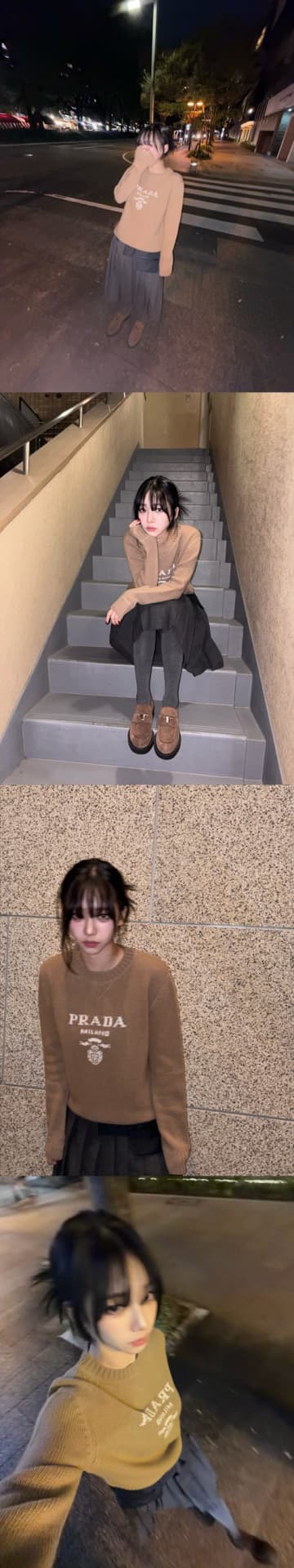 紅白出場も決定！aespa・カリナ、夜の街で見せたビジュアル無双SHOTに反響「神ってる」【PHOTO】