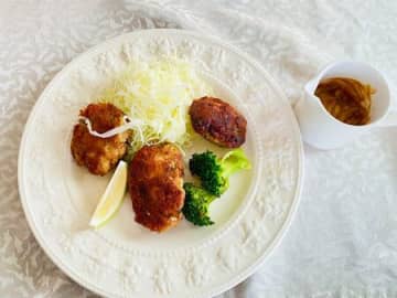 キャベツ大量消費にはやっぱりこれ「キャベツたっぷりメンチカツ」