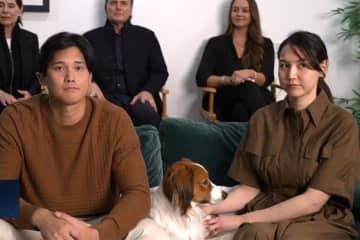 大谷翔平の“キス”に「大好きなの伝わった」　真美子夫人は笑顔…ファンも虜「日本人だな」