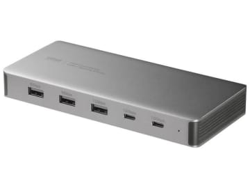 2系統の4K/60Hz出力と85W給電が可能なUSB Type-Cドック