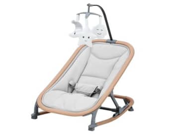 「ちょっと待っててね」にお役立ち！優しい揺れで赤ちゃんもご機嫌♡【バウンサー】がAmazonタイムセール中！