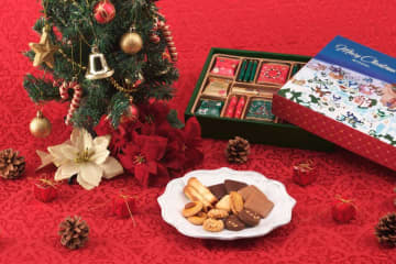 「シック＆エレガンス」をコンセプトとする洋菓子メーカーロイスダールがお届けするクリスマス2025「夜空をかけるサンタ」デザインの心温まる冬の焼菓子ギフトを販売　2025年11月より順次全国のロイスダールで季節限定販売