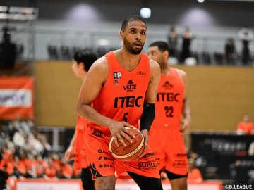 B2静岡クリス・エブ・ンドウが右長内転筋肉離れでIL入り…今季10.9得点のノルウェー代表