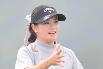 女子ゴルフ河本結の「学生服」コーデが好評「いつも清楚で爽やか」　初日4アンダー好発進