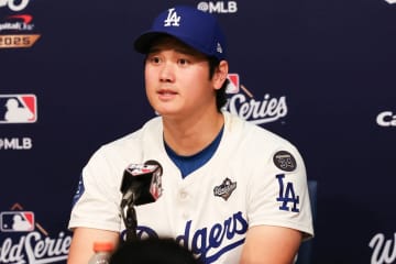 大谷翔平　ＭＶＰ受賞後会見で「ケガなく１年間まずしっかりと仕事をする」　ＷＢＣ出場にも言及