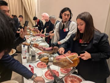 「生ハムの日」に都内でイベント 本場製法によるおいしさアピール