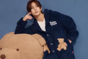 ジェラート ピケ“もこもこ”テディベアのカーディガン＆ブルドッグのルームウェア、モデルに山田涼介