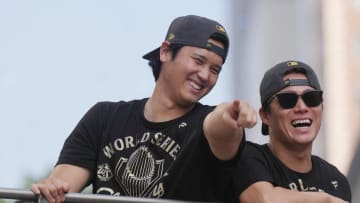 「引退した先に素晴らしい年だったと思う一年」大谷翔平が3年連続4度目のMVP＆シリーズ連覇の偉業達成