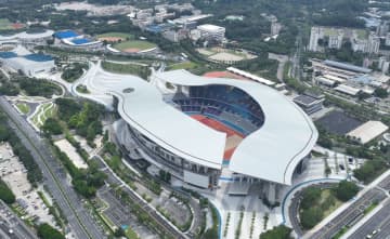 中国・広州市の競技施設、全国運動会を契機にリニューアル