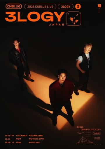CNBLUE、日本アリーナツアーが決定！2026年5月に3都市で開催