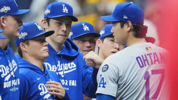 「4度目 SUGOI」山本由伸が大谷翔平のMVPに驚がく　5つの“土下座マーク”で敬意表す　自身も初のオールMLBファーストチームに選出と日本人選手の快挙続出