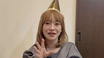 ヘラヘラ三銃士・まりな 夫の誕生日をサプライズでお祝い！直筆手紙を読み上げる様子も「支えてくれてありがとう！」