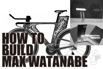 【ハゥトゥビルドMAX渡辺】カラーバランスと塗装膜剥がしbr span「トライアスロン専用バイクS Works SHIVをフルペイントする」その③/span