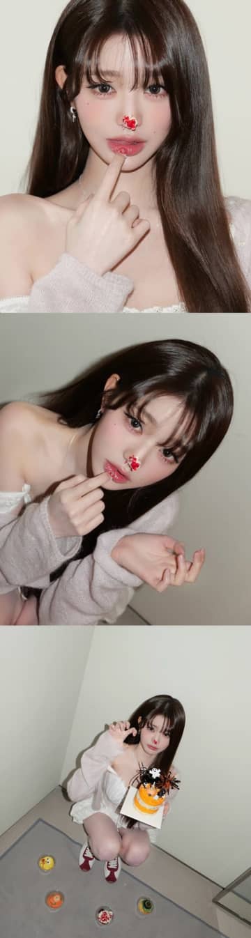 IVE・ウォニョン、“あざとカワイイ”生クリームSHOTにファン悶絶「これは反則…」【PHOTO】