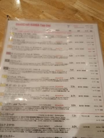 【神田】オリジナルクラフトビールが豊富！『DevilCraft』