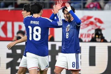 森保ジャパン、南野のゴールで先制に成功　佐野が起点…W杯予選無敗突破の強豪ガーナを崩す