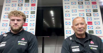 SH斎藤やFB矢崎が先発入り　ラグビー日本代表、ウェールズ戦