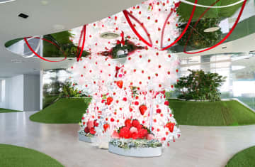 空でいちご狩り！？海抜251mの「てんぼうパーク」で『いちごびより』開催！栃木産スカイベリーパフェ＆限定イベント満載！