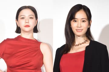 美の競演！ 前田敦子と村重杏奈な韓国コスメ「ＴＩＲＴＩＲ」ポップアップストア前夜祭に登場