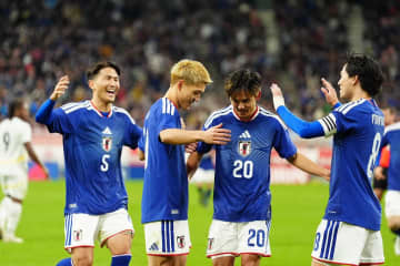 【日本代表】久保建英を起点に2ゴール、『10番』堂安律が豪快ニアぶち抜き弾! 鹿島GK早川はガーナ完封