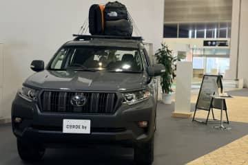 トヨタ×ノースフェイス×Spiberの最強タッグ！話題のサステナブルカスタム「ランクル プラド “NEWSCAPE”」2モデルがFIELDSTYLE EXPOに登場！