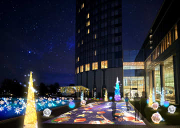 声に光が踊る！びわ湖大津プリンスホテルで「体験型イルミネーション」が28日スタート！湖畔の特等席でサプライズ満載の冬！