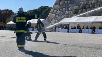 全国の警察で唯一の任務「警防」　皇宮警察が消火技術を競う競技会を10年ぶりに開催