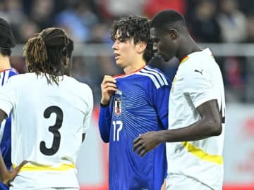 「素晴らしいスポーツマンシップを発揮」シュートブロックに入った相手が負傷交代…田中碧の行動にガーナメディアが賛辞「相互尊重が競争を超えると思い出させてくれた」