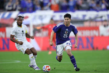 鈴木淳之介、ガーナ戦での無失点に貢献「地上戦は自分の特徴」　初の左WB起用にも前向き「さらに良くしていける」