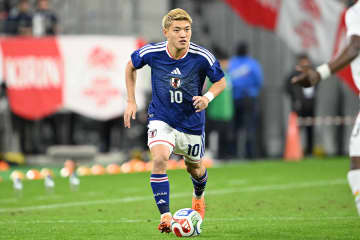 堂安律の確信「目を瞑ってでも入る」　1年5か月ぶりのゴール…2-0快勝に導く一撃