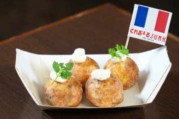 祝「万博大成功」！道頓堀たこ焼ＥＸＰＯで７カ国の人気パビリオン巡る