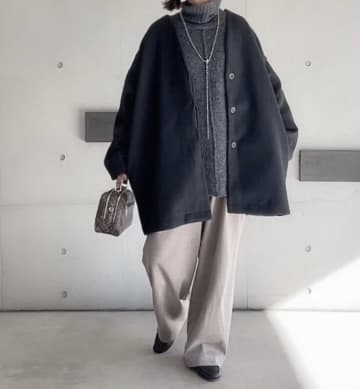 この冬は『ブラックコーデ』で今すぐ垢抜ける！地味ではなく『上品』に見せる大人女子コーデ3選