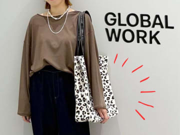 「小物で外したい」人へ【グローバルワーク】一点投入で映える♡「柄バッグ」