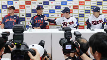 韓国代表監督は牧秀悟の“挨拶”に注目　まさかの言葉に牧選手も思わず顔を背け笑顔【侍ジャパン日本vs韓国】